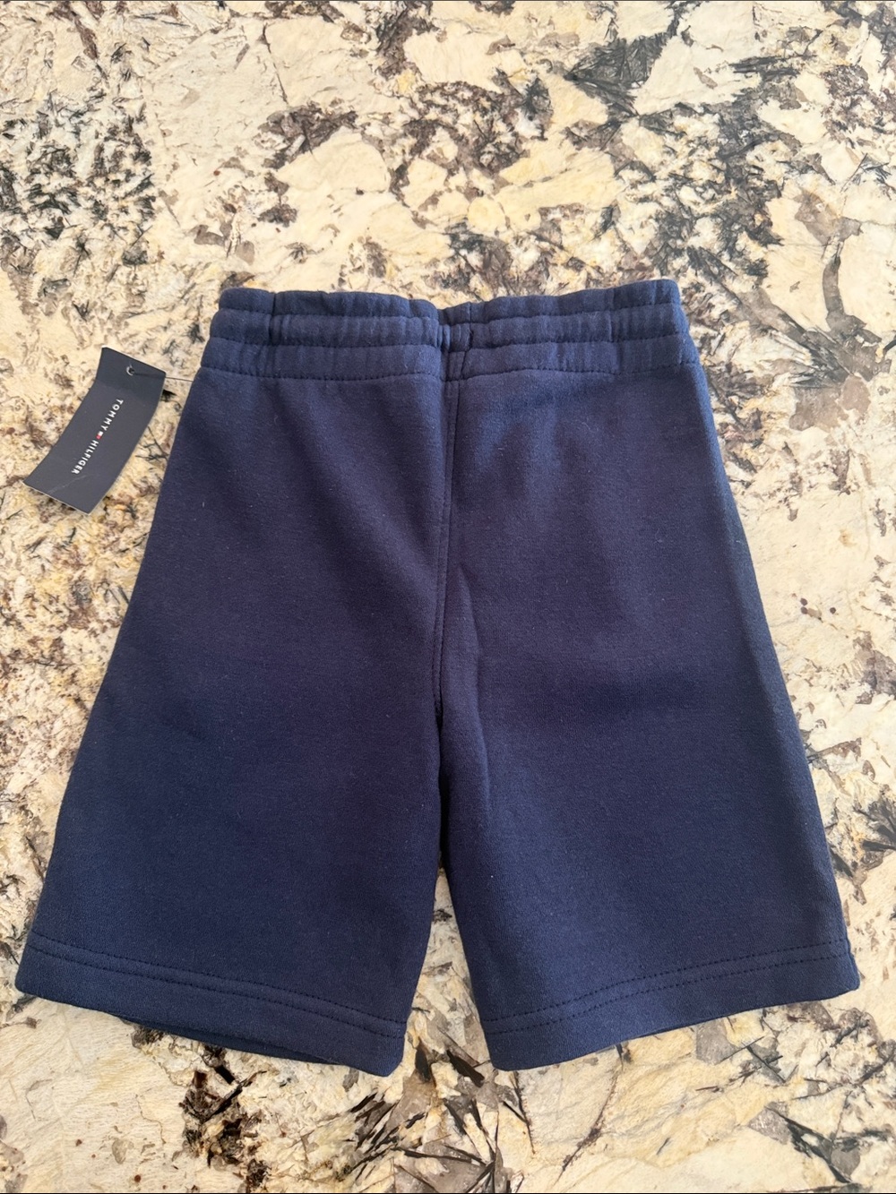 Tommy Hilfiger Kids Navy Logo Sweat Shorts- Brand New With Tags - Picture 5 of 5